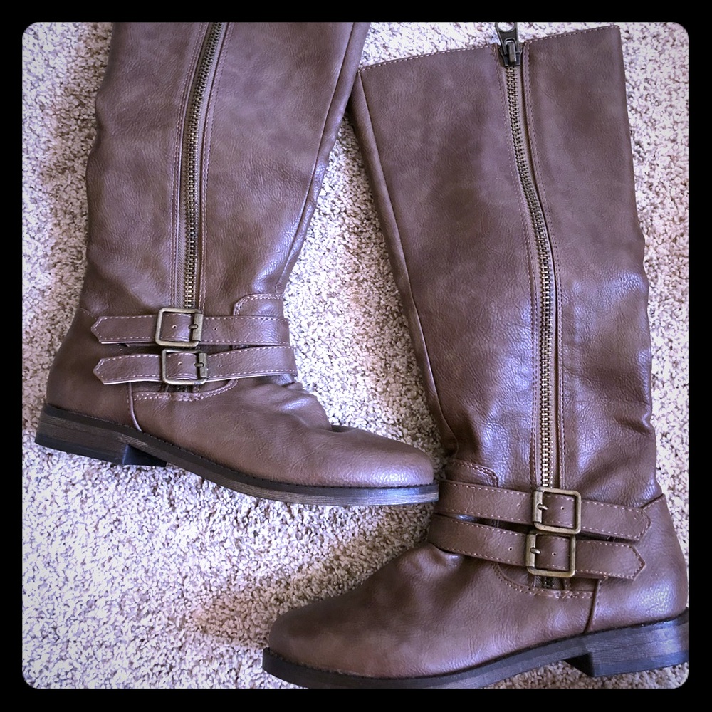 Knee high boots